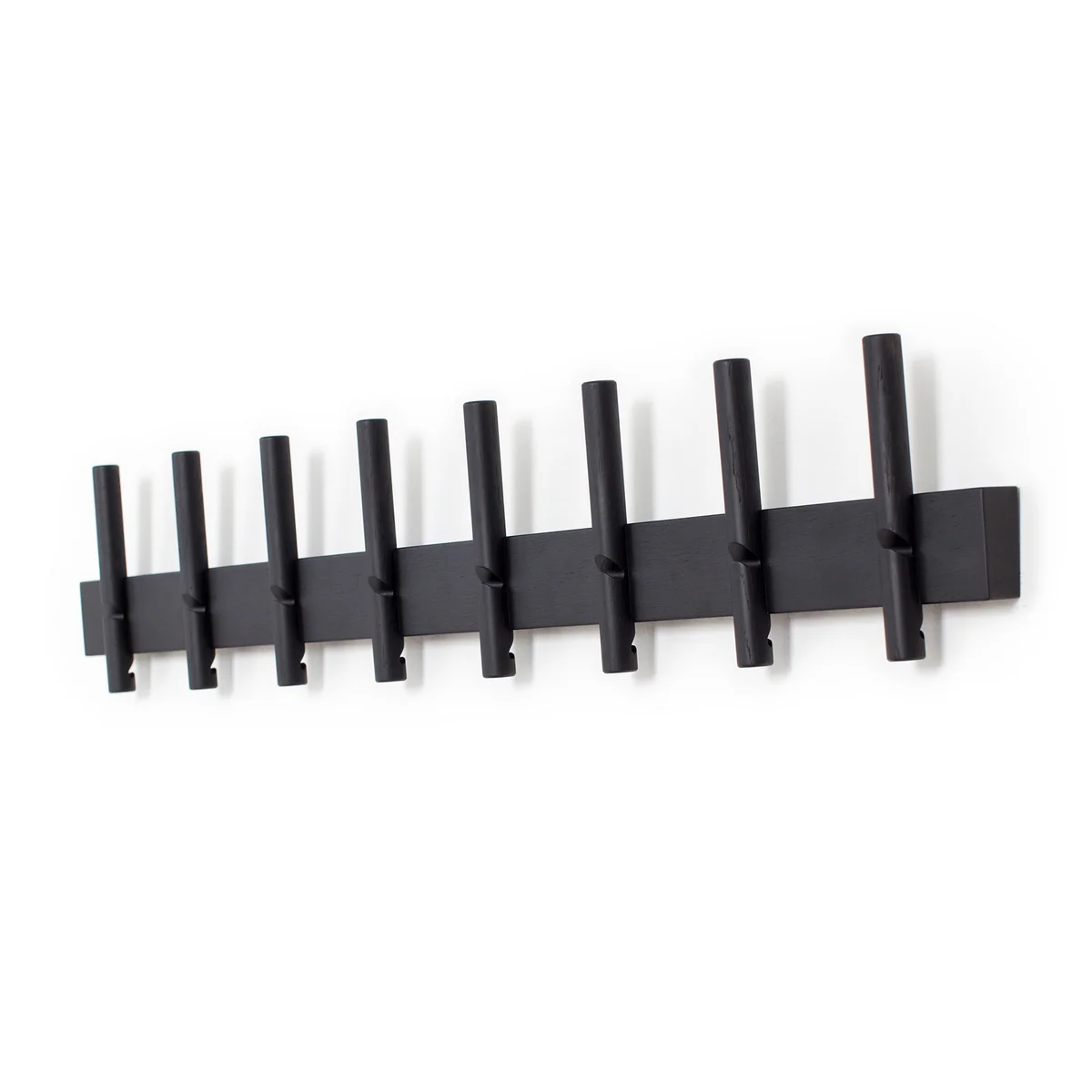 We Do Wood - Roon & Rahn Reces Portemanteau mural, 98 cm, chêne / noir We Do Wood - Roon & Rahn Reces Portemanteau mural, 98 cm, chêne / noir
