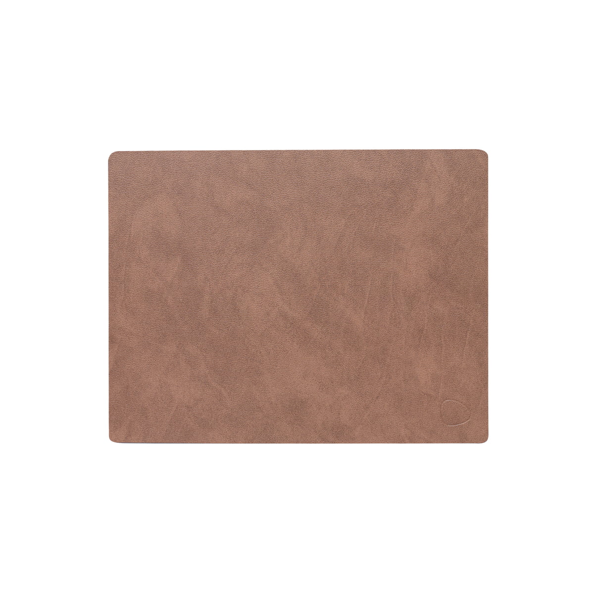 linddna - set de table square m, 3 4. 5 x 2 6. 5 cm, nupo brun
