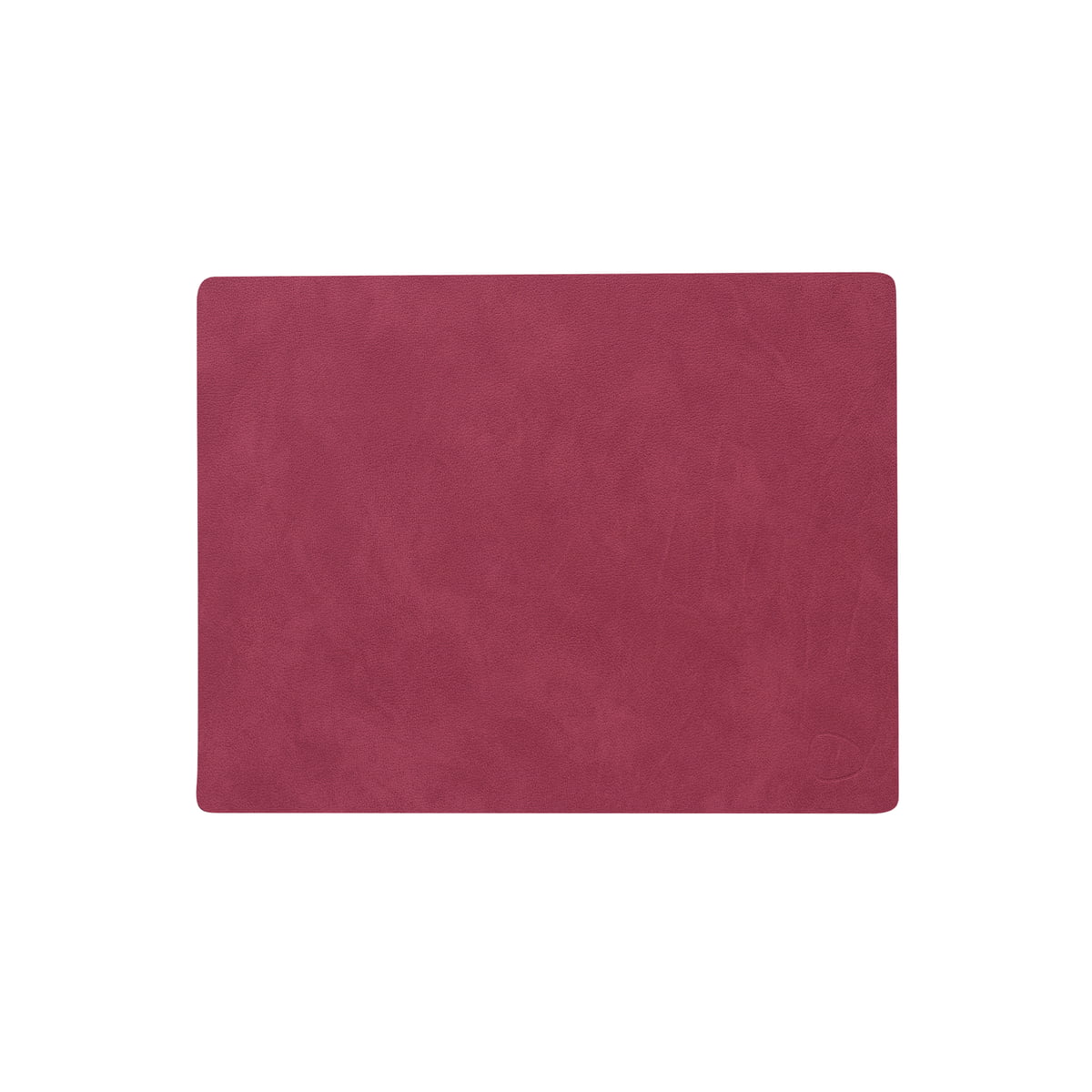 linddna - set de table square m, 3 4. 5 x 2 6. 5 cm, nupo rouge