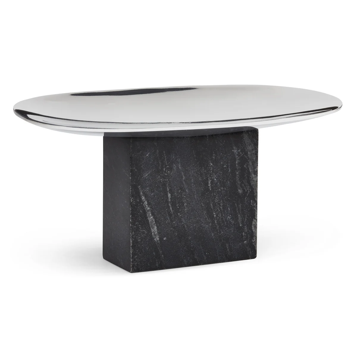 Gejst - Sapoto Plateau, 12 x 25 cm, noir / chrome