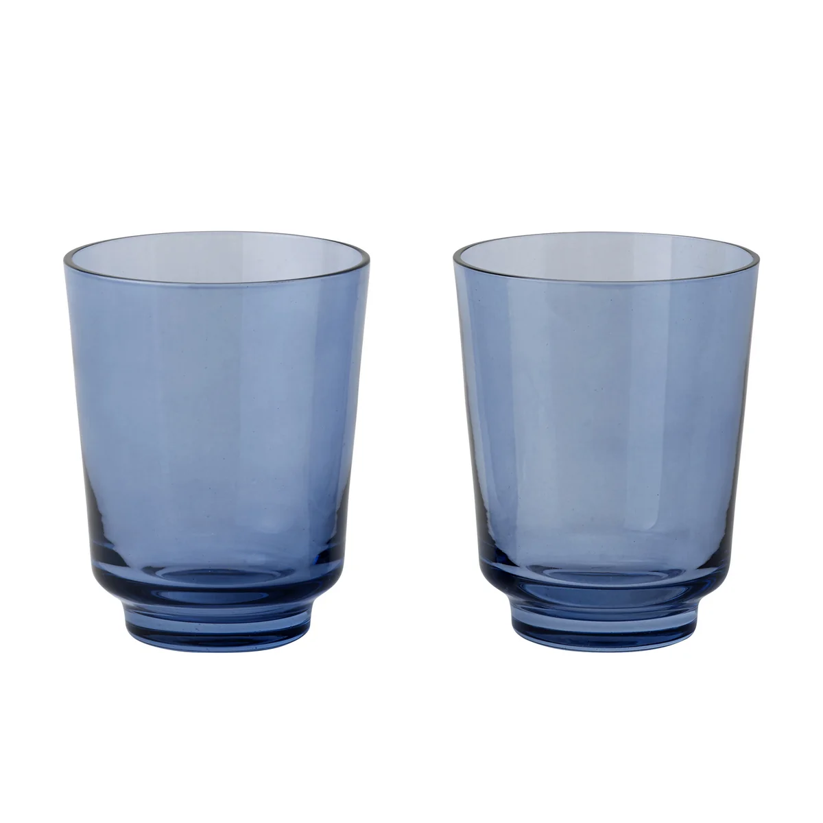 Muuto - Raise Verre à boire 30 cl, bleu foncé (set de 2) Muuto - Raise Verre à boire 30 cl, bleu foncé (set de 2)
