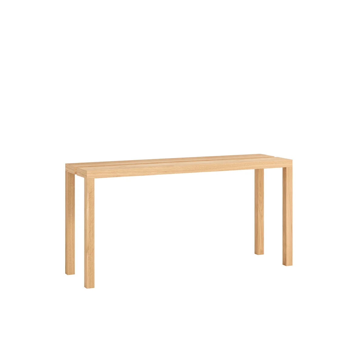 MOEBE - Peg Banc, H 44 x L 90 cm, chêne huilé MOEBE - Peg Banc, H 44 x L 90 cm, chêne huilé