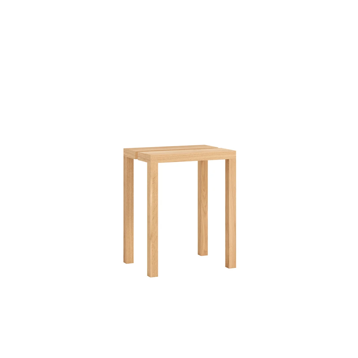 MOEBE - Peg Tabouret, H 44 cm, chêne huilé MOEBE - Peg Tabouret, H 44 cm, chêne huilé