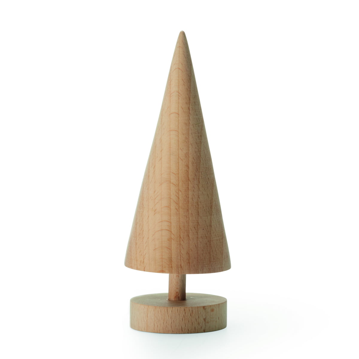 philippi - pelle arbre figure en bois l, hêtre naturel, h 16 cm