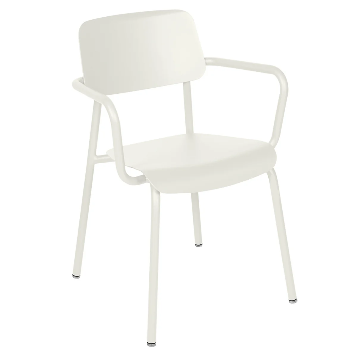 Fermob - Studie Chaise avec accoudoirs Outdoor, gris argile