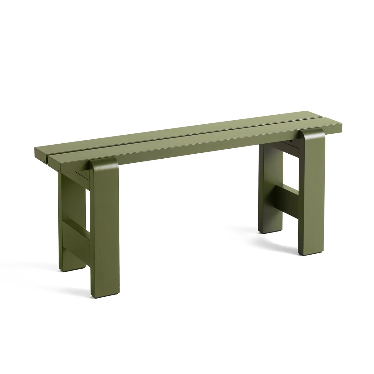 HAY - Weekday Banc, L 111 cm, olive HAY - Weekday Banc, L 111 cm, olive