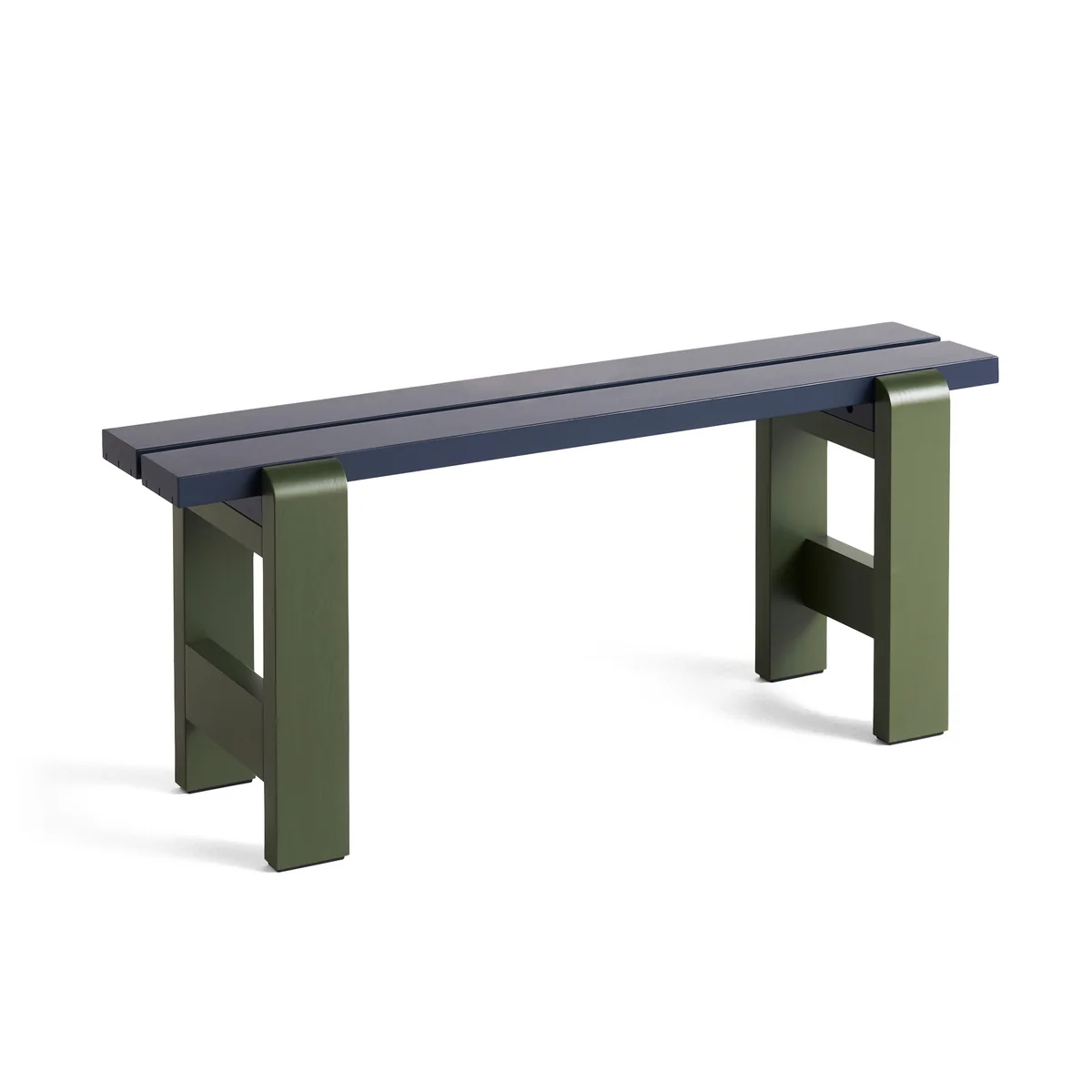 HAY - Weekday Duo Banc, L 111 cm, olive / steel blue HAY - Weekday Duo Banc, L 111 cm, olive / steel blue