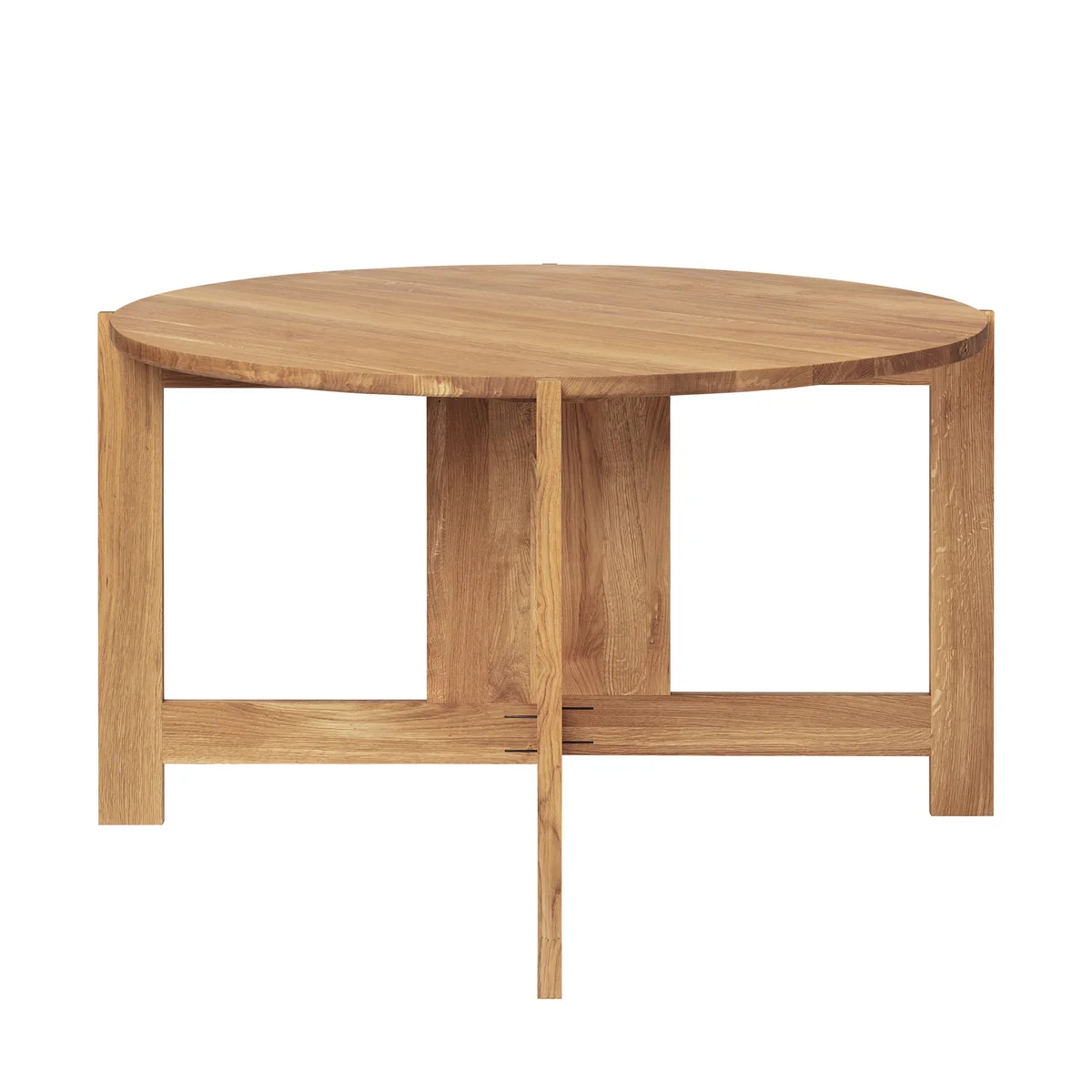 Kristina Dam Studio - Collector Table de salle à manger Ø 120 x H 74 cm, chêne laqué Kristina Dam Studio - Collector Table de salle à manger Ø 120 x H 74 cm, chêne laqué