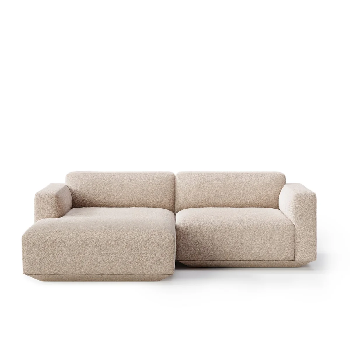 & Tradition - Develius Canapé d'angle, configuration C, beige (Karakorum 003) & Tradition - Develius Canapé d'angle, configuration C, beige (Karakorum 003)