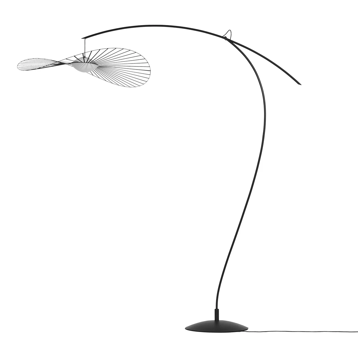 Petite Friture - Vertigo Nova LED Lampadaire, Ø 110 cm, noir / blanc Petite Friture - Vertigo Nova LED Lampadaire, Ø 110 cm, noir / blanc