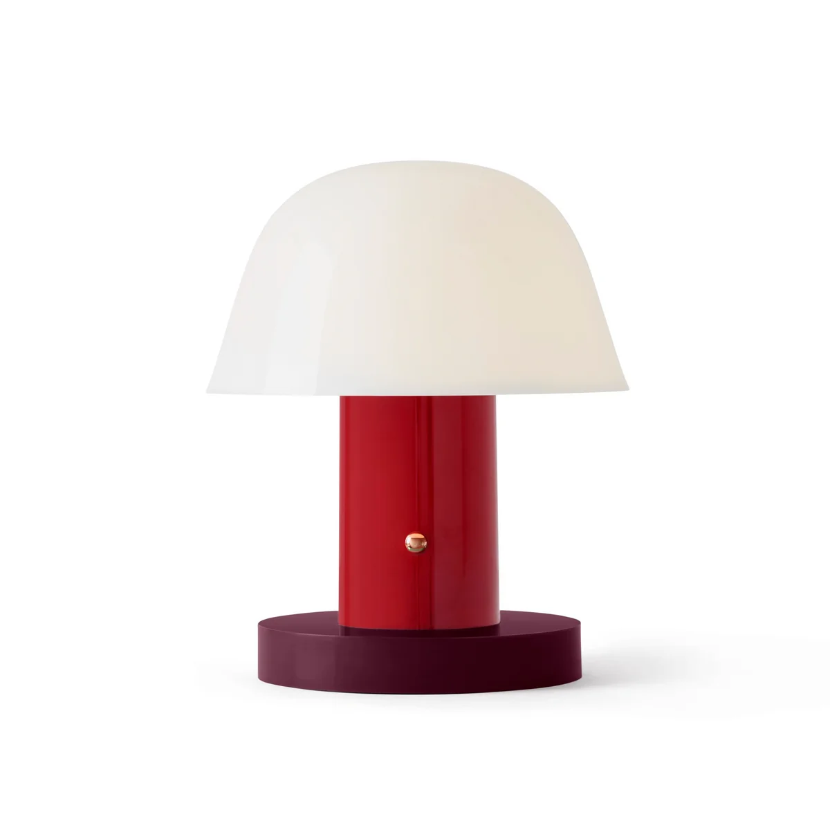 & Tradition - Setago JH27 Lampe de table à accu (LED), maroon / grape & Tradition - Setago JH27 Lampe de table à accu (LED), maroon / grape