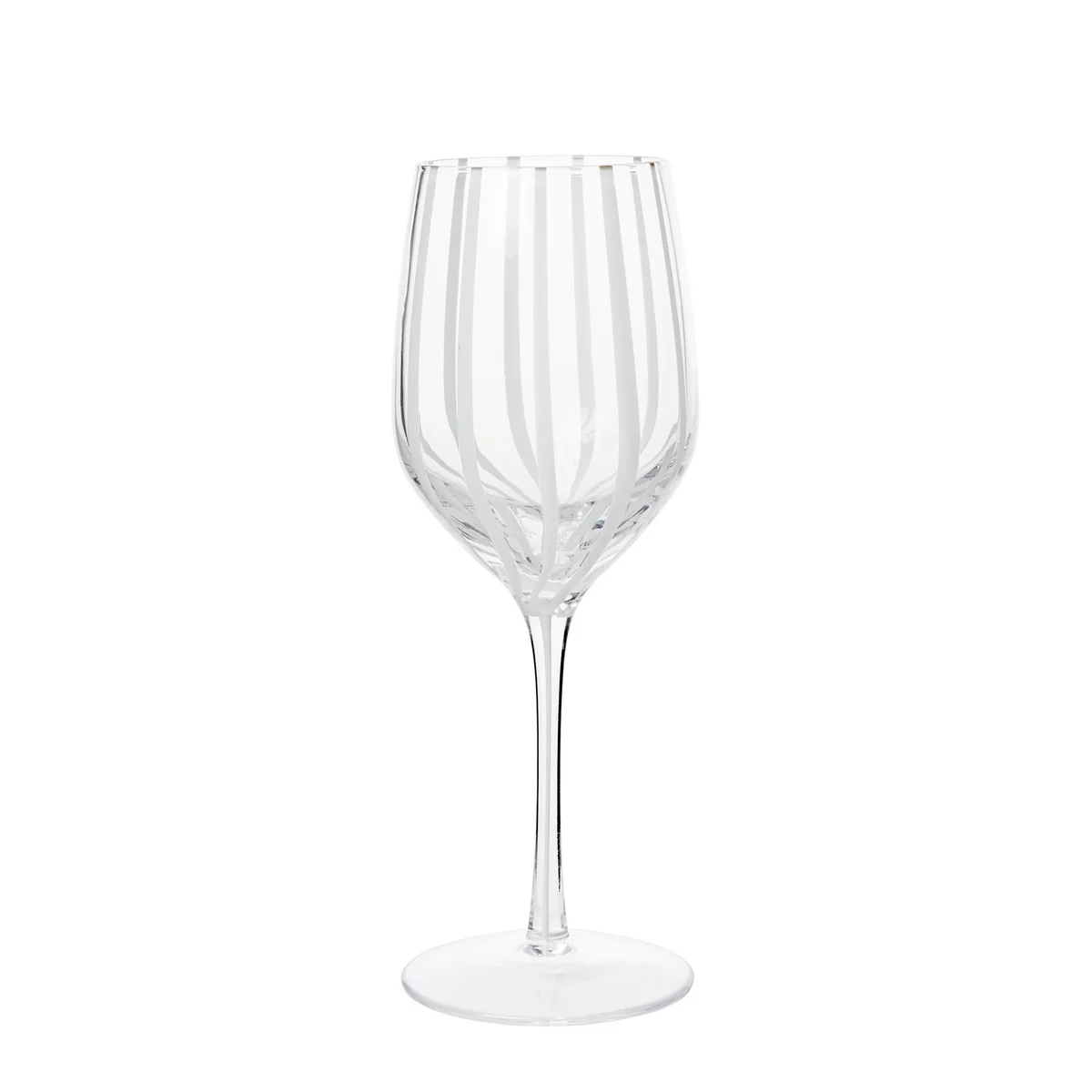 Broste Copenhagen - Stripe Verre à vin blanc