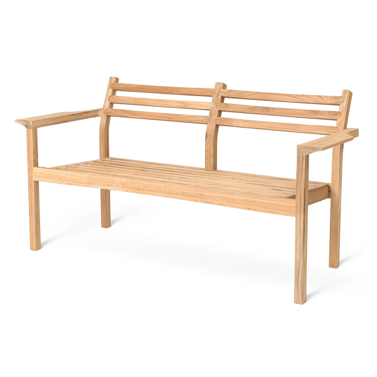Carl Hansen - AH701 Banc de jardin, teck non traité Carl Hansen - AH701 Banc de jardin, teck non traité
