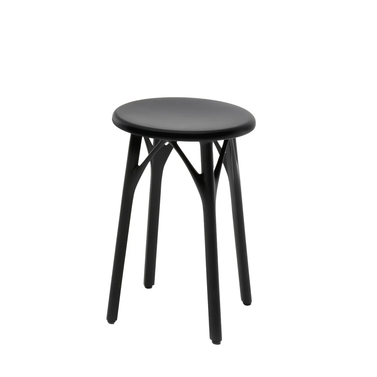 Kartell - A.I. Light tabouret, H 45 cm, noir Kartell - A.I. Light tabouret, H 45 cm, noir