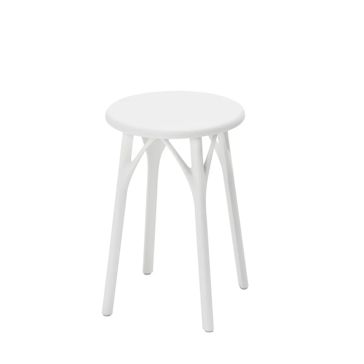 Kartell - A.I. Light tabouret, H 45 cm, blanc Kartell - A.I. Light tabouret, H 45 cm, blanc