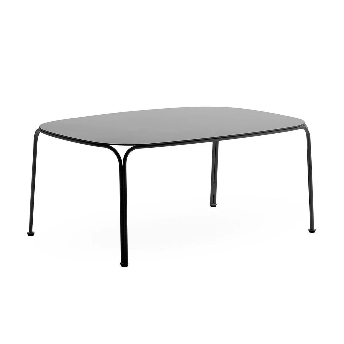 Kartell - Hiray Table de jardin basse, H 38 cm, noir Kartell - Hiray Table de jardin basse, H 38 cm, noir