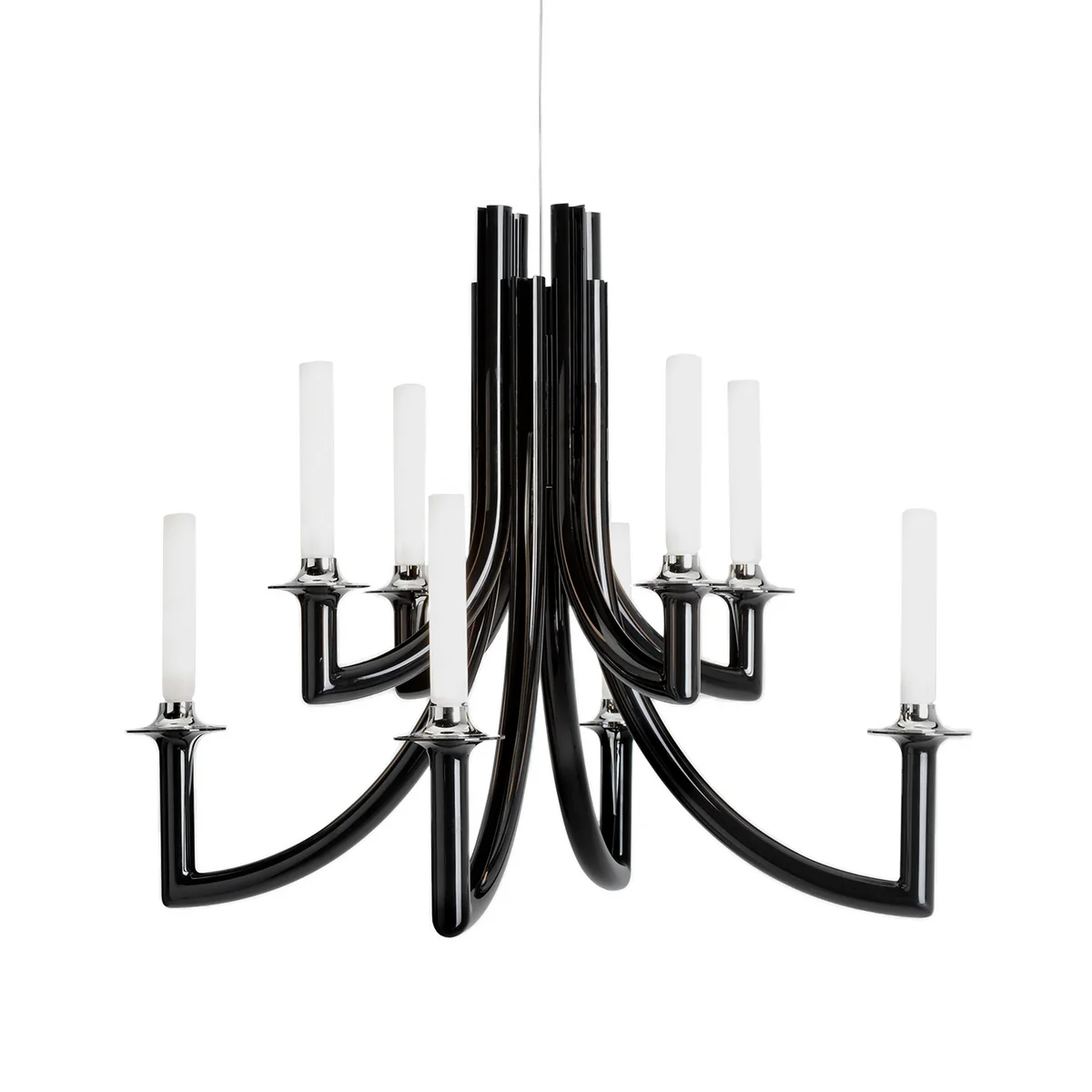 Kartell - Khan Lustre, polycarbonate, noir brillant Kartell - Khan Lustre, polycarbonate, noir brillant