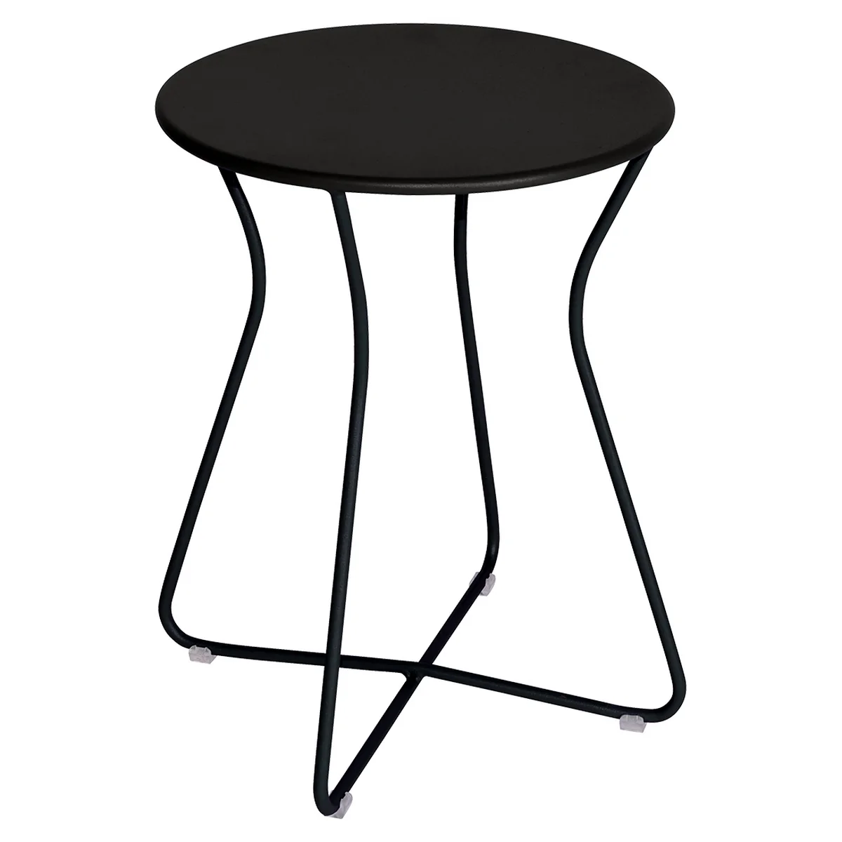 Fermob - Cocotte Tabouret, H 45,5 cm, réglisse