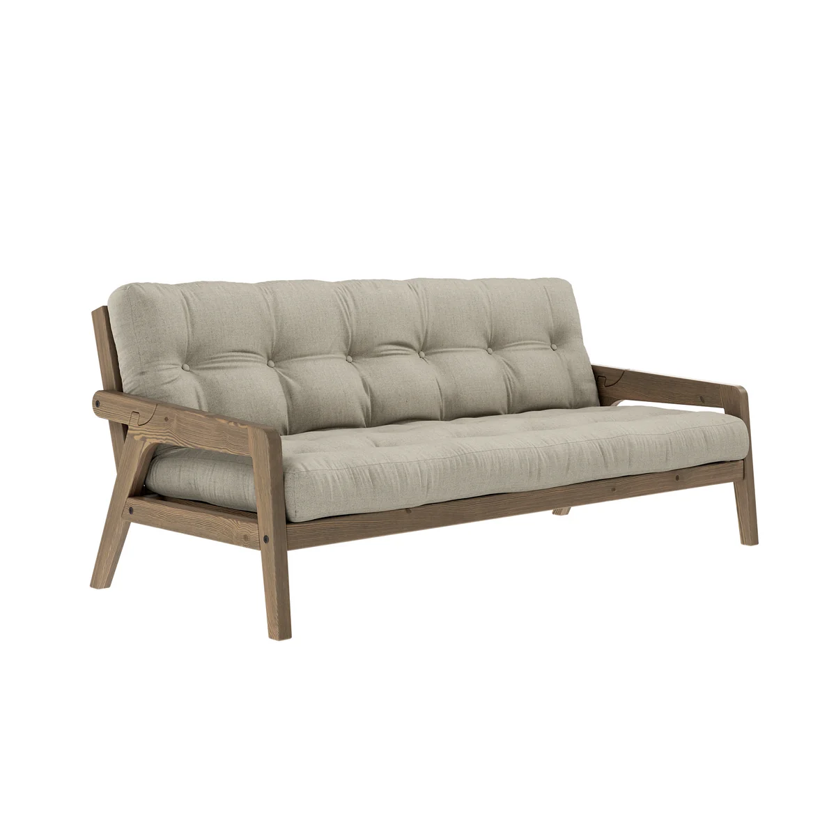 Karup - Grab Canapé, pin brun caroube / lin (914)