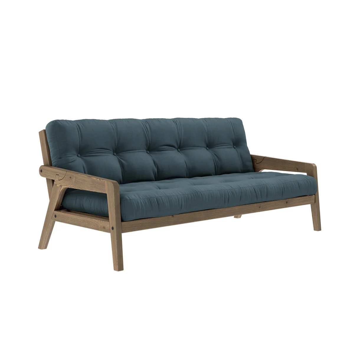 Karup - Grab Canapé, pin brun caroube / bleu pétrole (757)