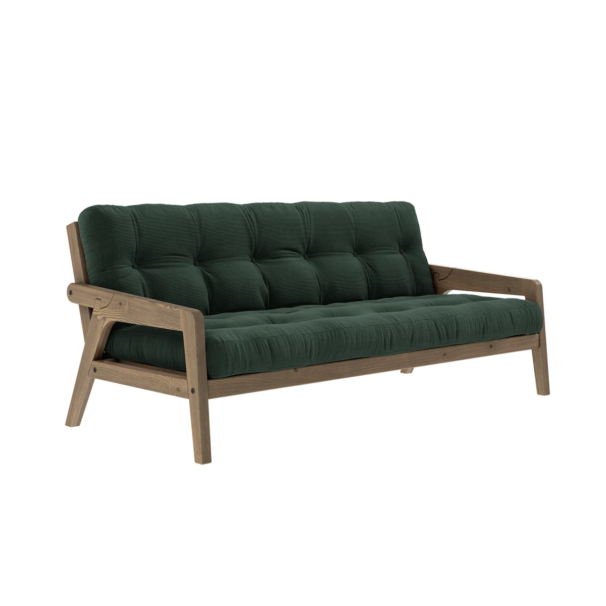 Karup - Grab Canapé, pin brun caroba / jonc de mer (512)
