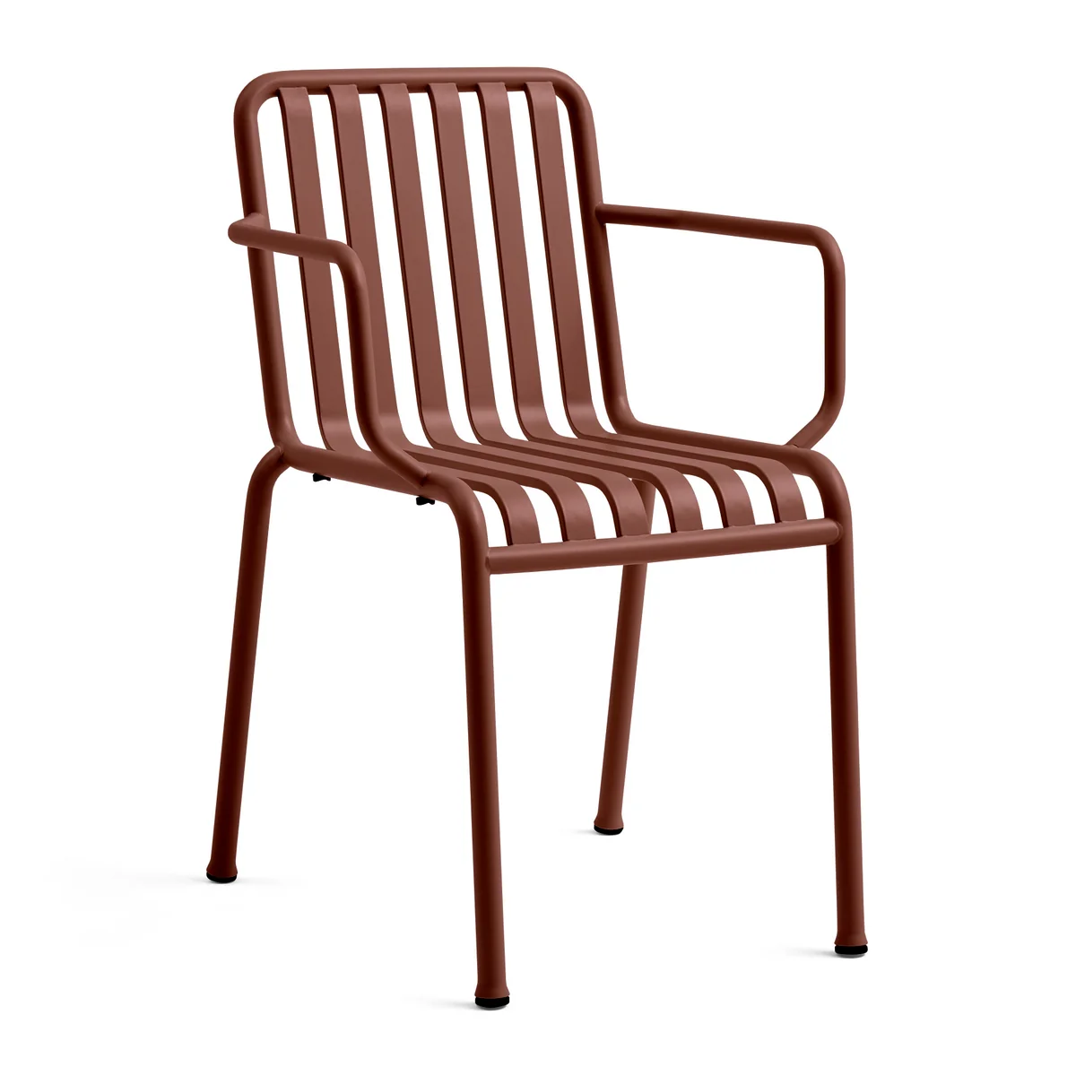 HAY - Palissade Chaise avec accoudoirs, iron red HAY - Palissade Chaise avec accoudoirs, iron red