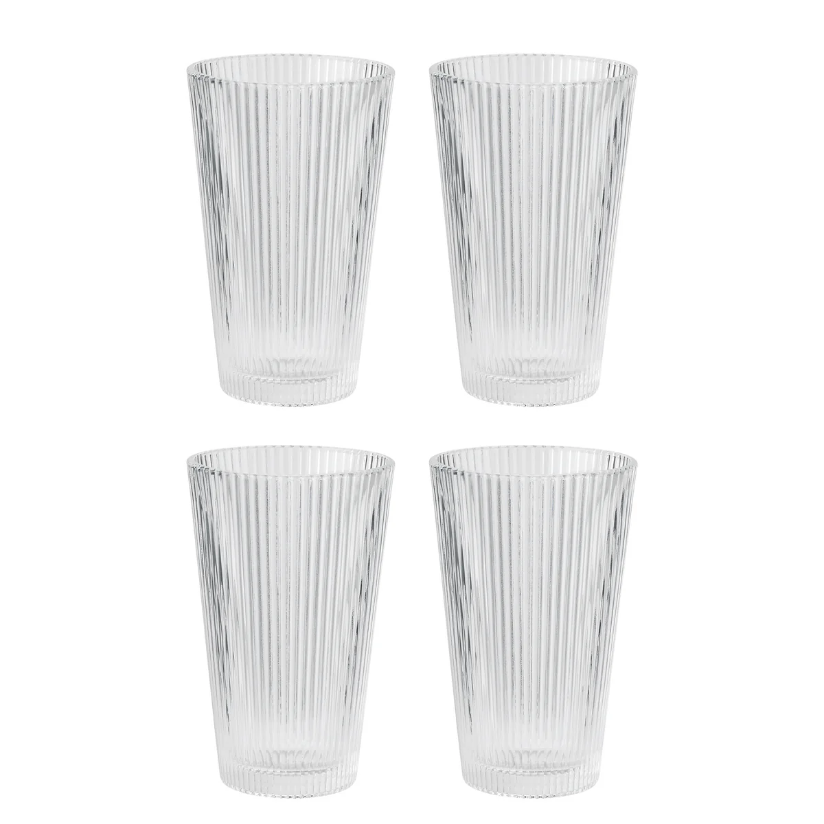 Stelton - Pilastro Verre à boire 0,35 L, transparent (set de 4) Stelton - Pilastro Verre à boire 0,35 L, transparent (set de 4)