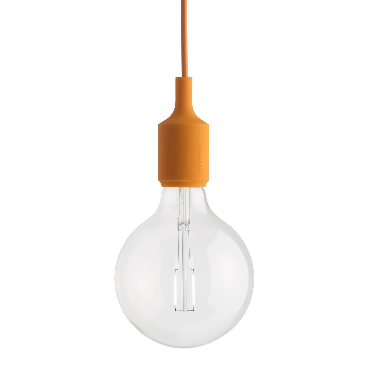 Muuto - Socket E27 Suspension LED, orange clair Muuto - Socket E27 Suspension LED, orange clair