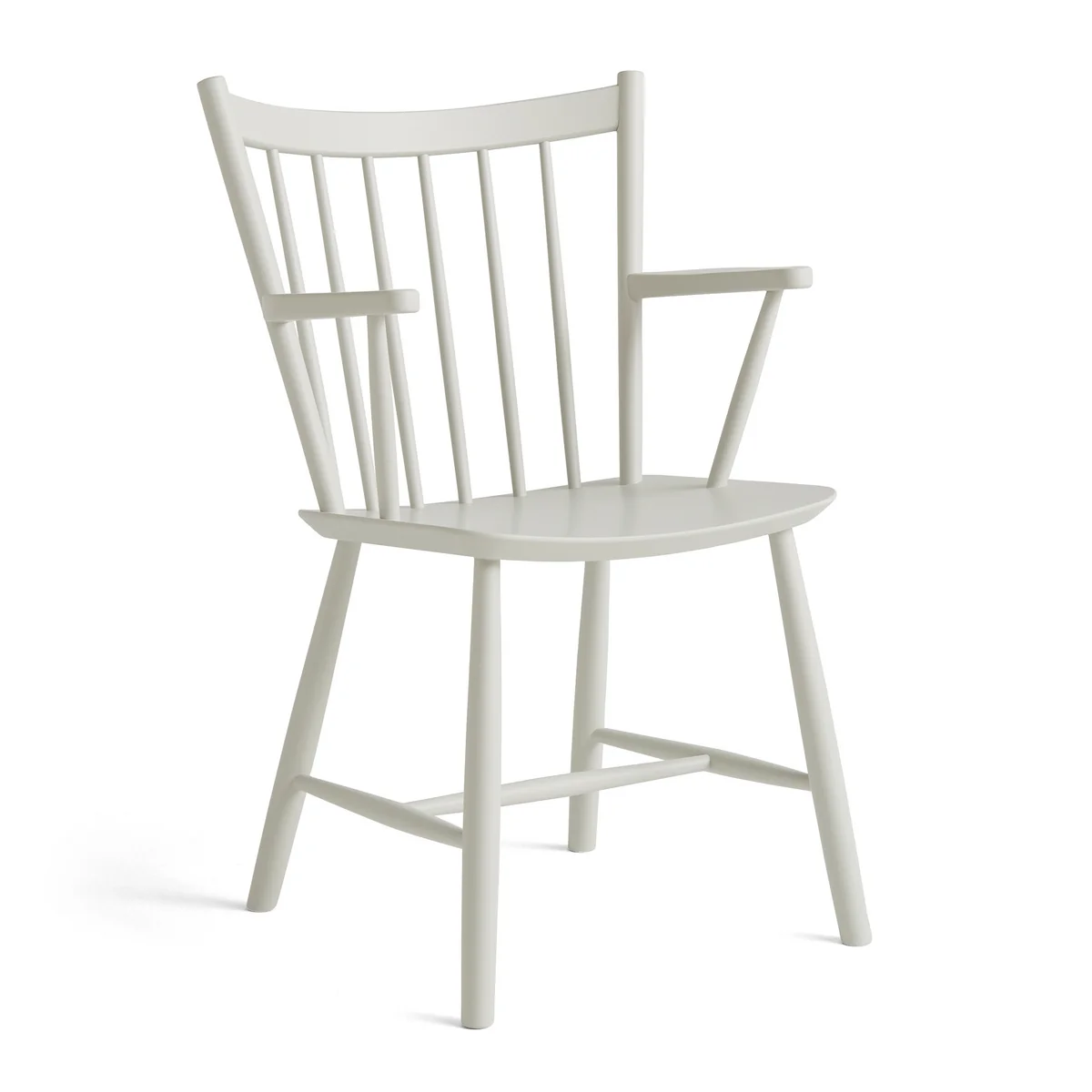 HAY - J42 Chaise avec accoudoirs, warm grey