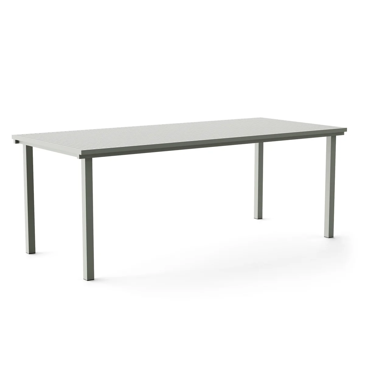 NINE - 19 Outdoors Dining Table, rectangulaire, 200 x 90 cm, grise NINE - 19 Outdoors Dining Table, rectangulaire, 200 x 90 cm, grise
