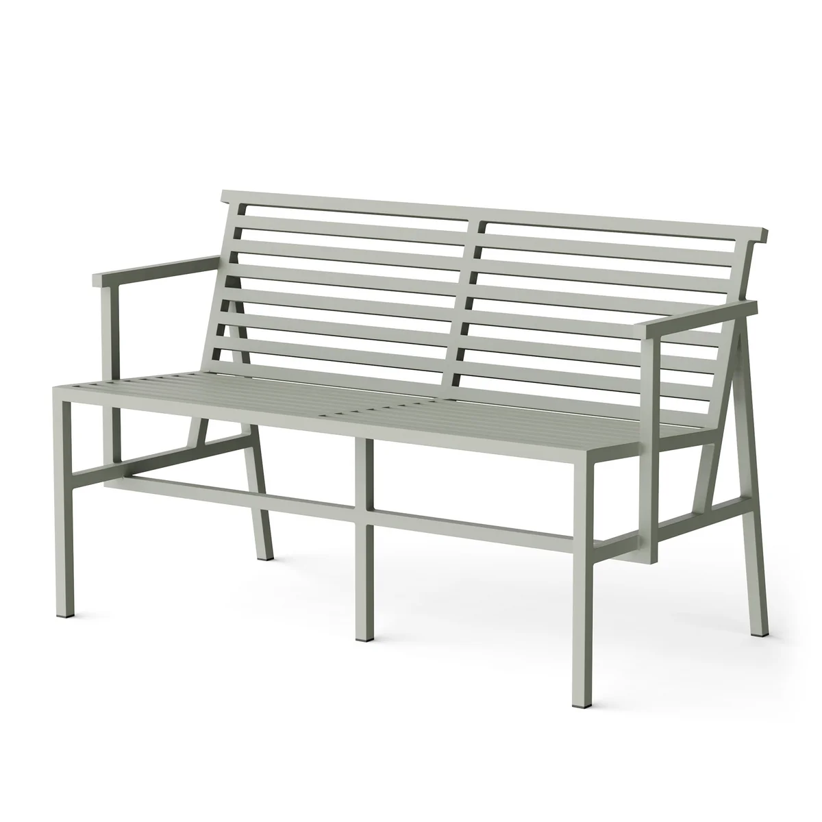 NINE - 19 Outdoors Dining Banc de jardin 125 x 75 cm, gris (RAL 120 70 05) NINE - 19 Outdoors Dining Banc de jardin 125 x 75 cm, gris (RAL 120 70 05)