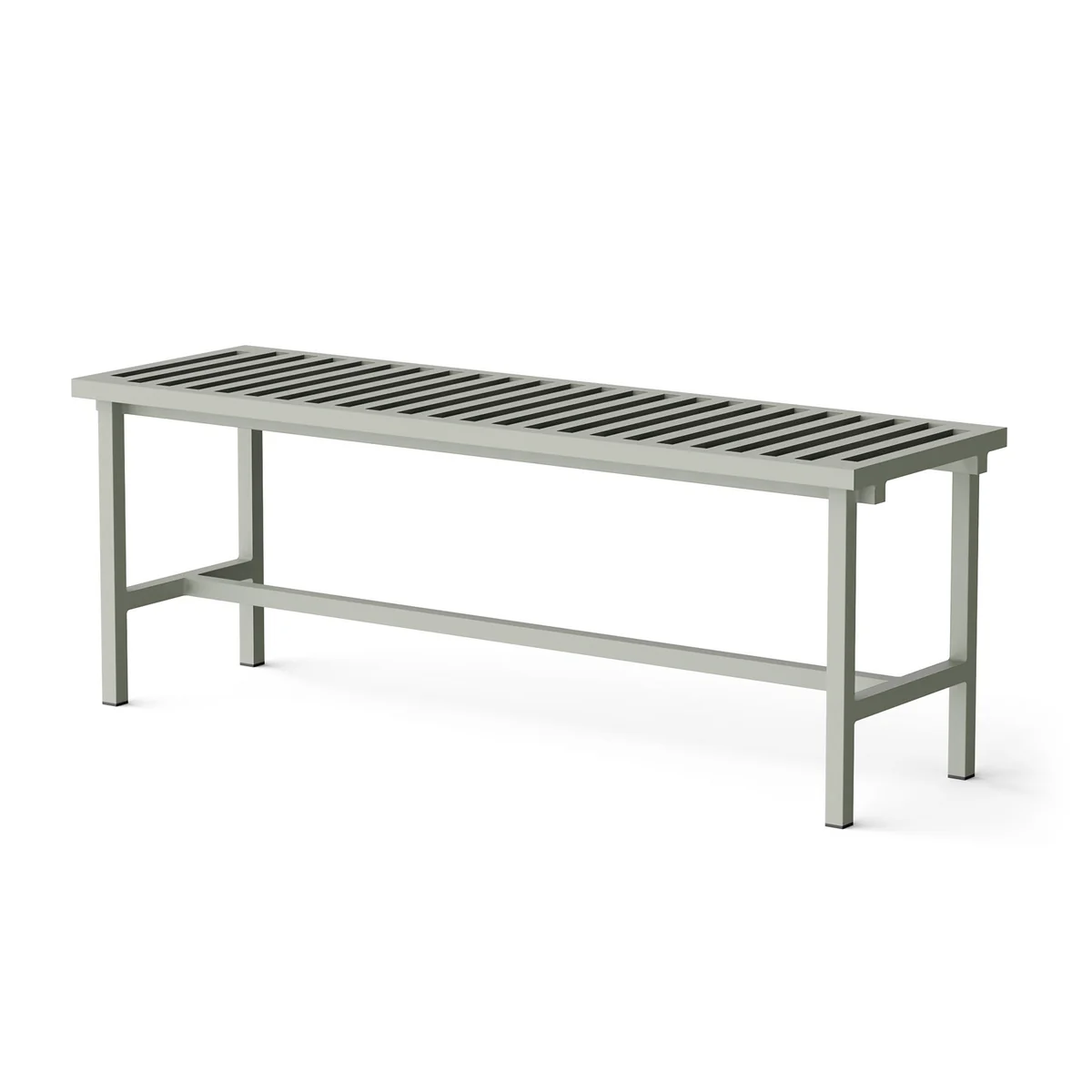 NINE - 19 Outdoors Banc de jardin 122 x 45 cm, gris (RAL 120 70 05) NINE - 19 Outdoors Banc de jardin 122 x 45 cm, gris (RAL 120 70 05)