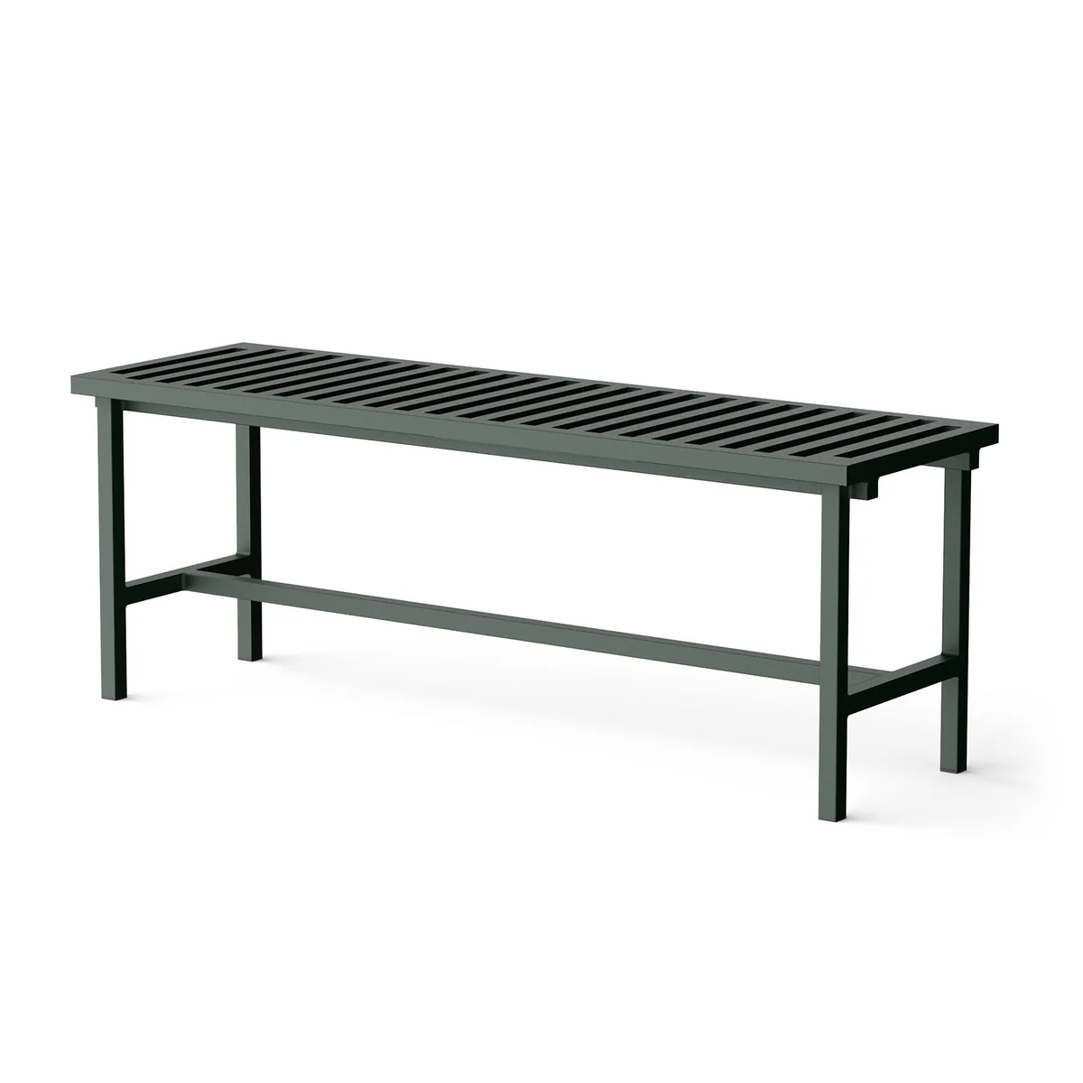 NINE - 19 Outdoors Banc de jardin 122 x 45 cm, vert (RAL 200 20 10) NINE - 19 Outdoors Banc de jardin 122 x 45 cm, vert (RAL 200 20 10)