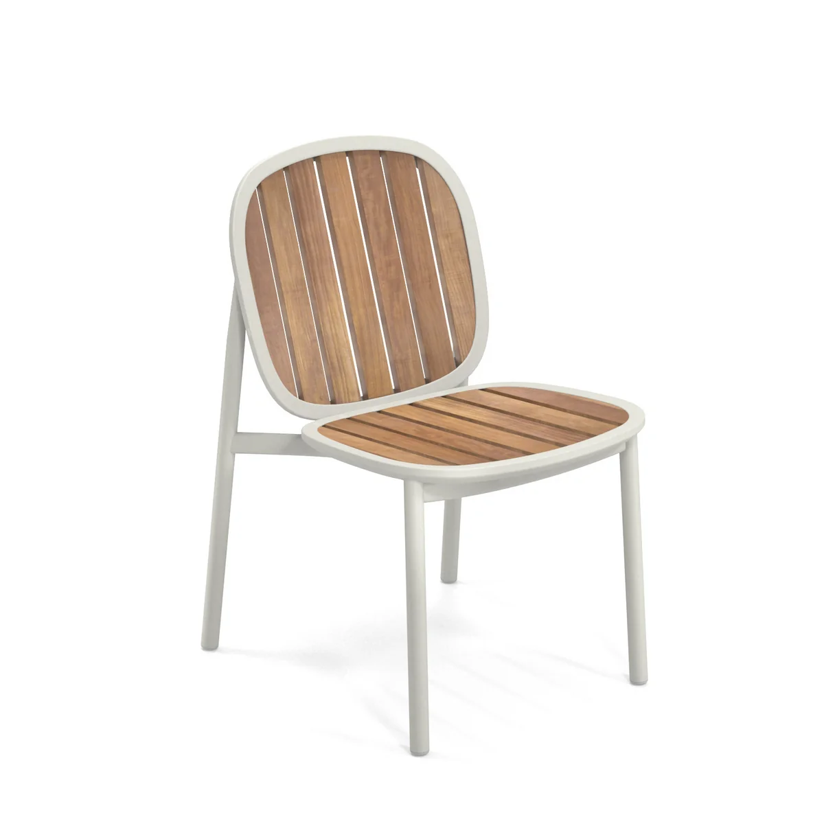 Emu - Twins Chaise de jardin, teck / blanc Emu - Twins Chaise de jardin, teck / blanc