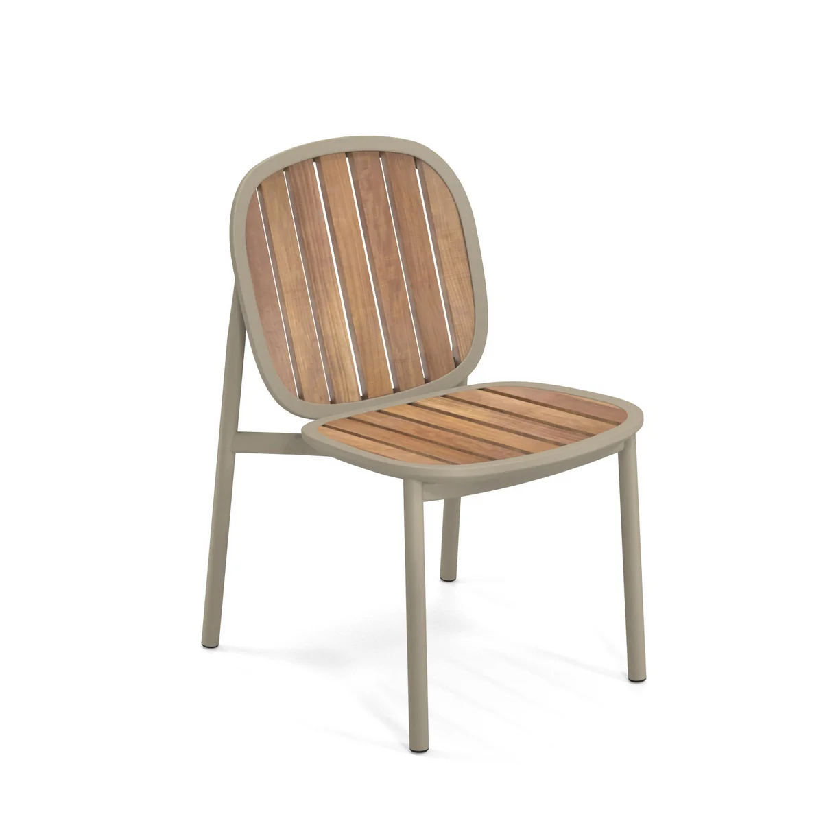 Emu - Twins Chaise de jardin, teck / taupe Emu - Twins Chaise de jardin, teck / taupe