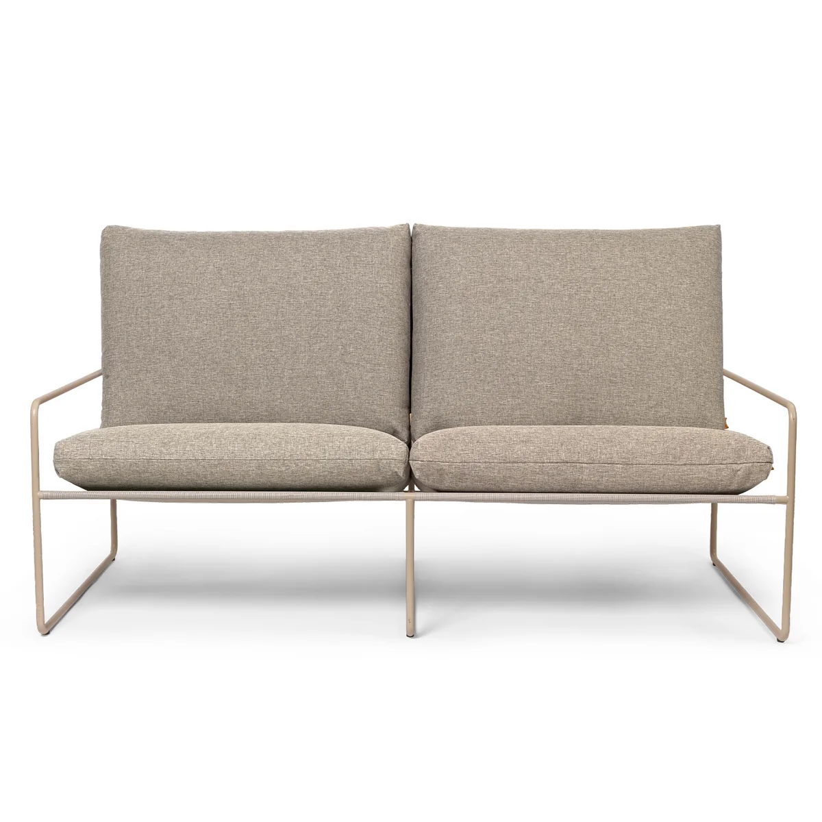 Ferm Living - Desert Dolce Outdoor Canapé 2 places - Cashmere / dark sand Ferm Living - Desert Dolce Outdoor Canapé 2 places - Cashmere / dark sand