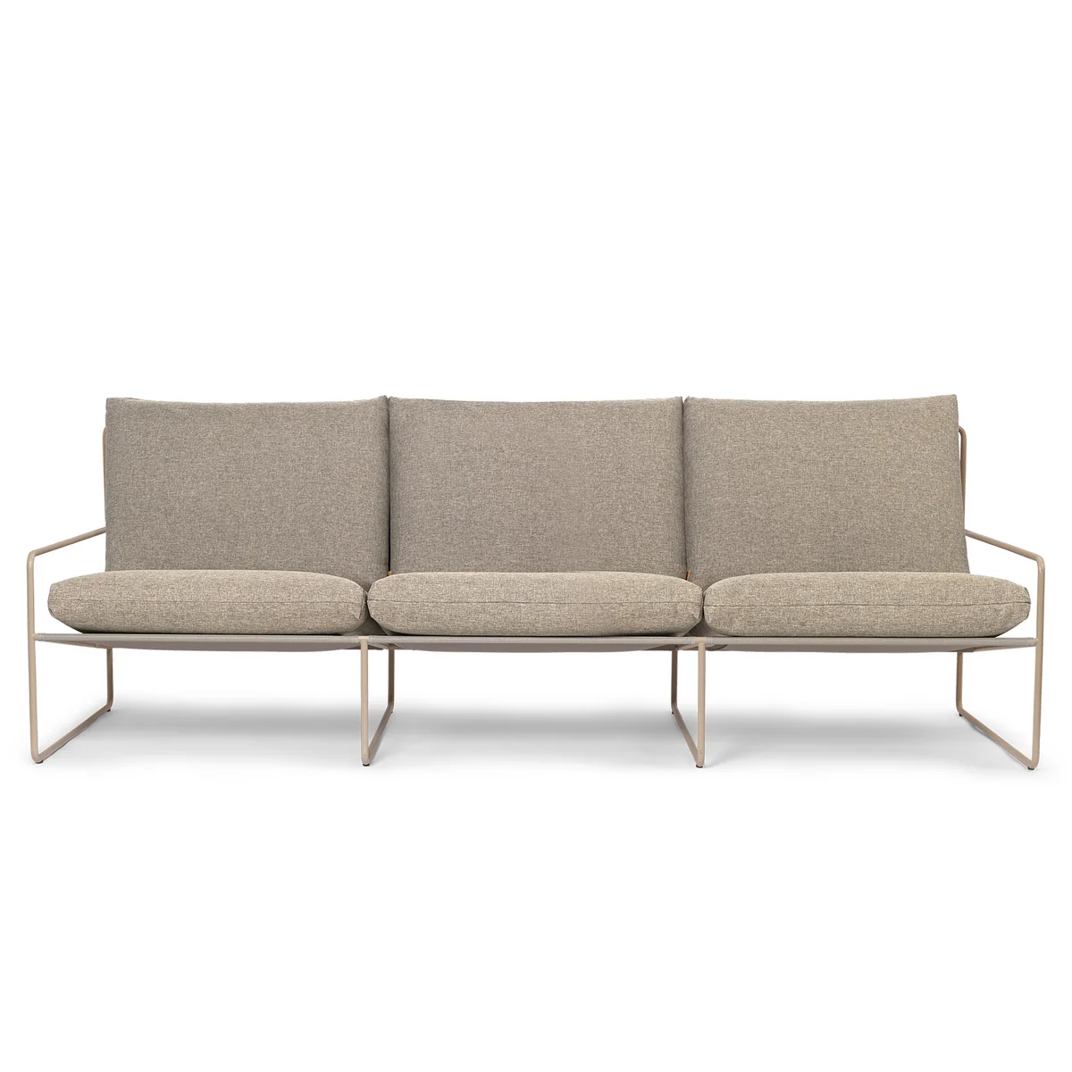 Ferm Living - Desert Dolce Outdoor Canapé 3 places, cashmere / dark sand Ferm Living - Desert Dolce Outdoor Canapé 3 places, cashmere / dark sand