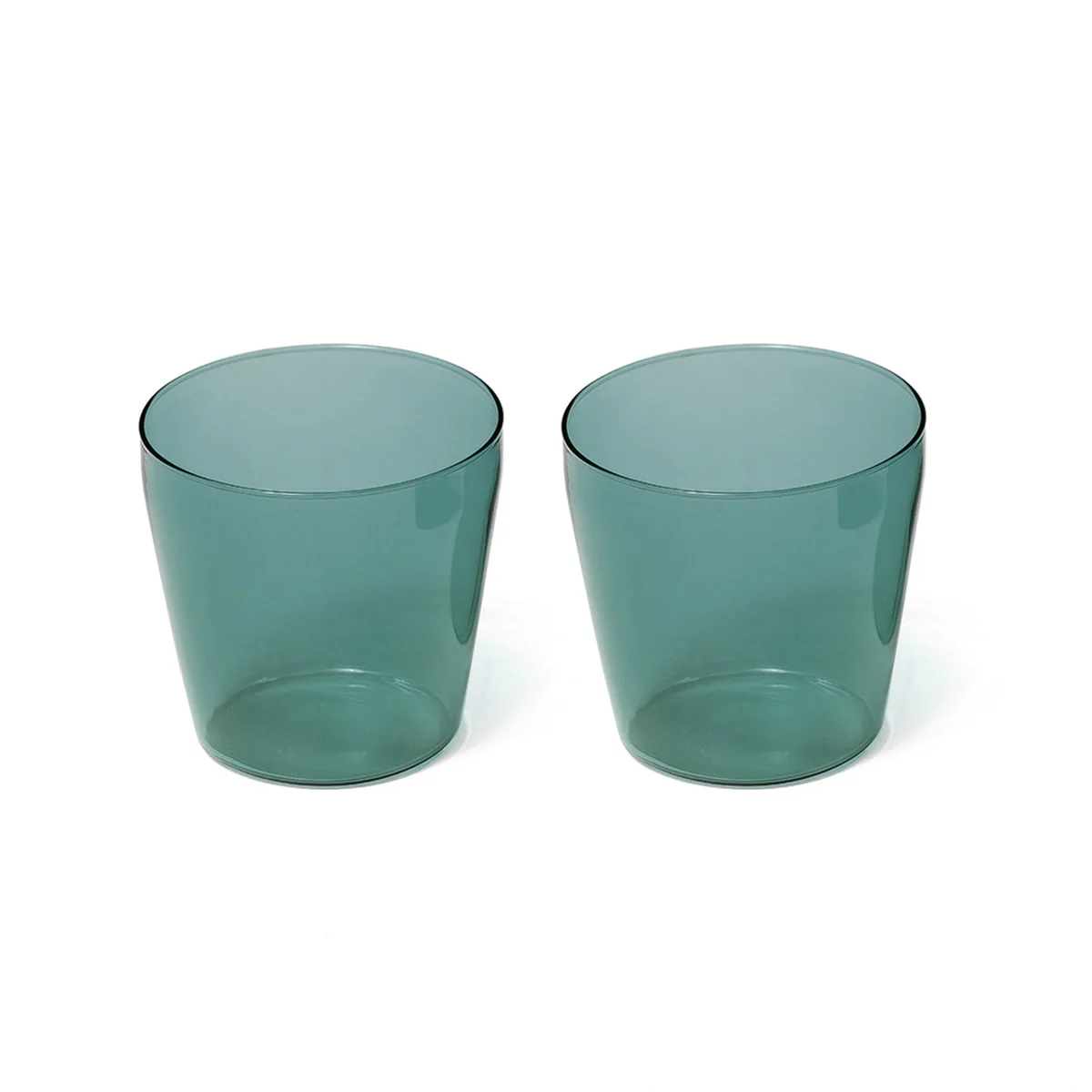 NINE - Milk Verre à boire, aqua (set de 2) NINE - Milk Verre à boire, aqua (set de 2)