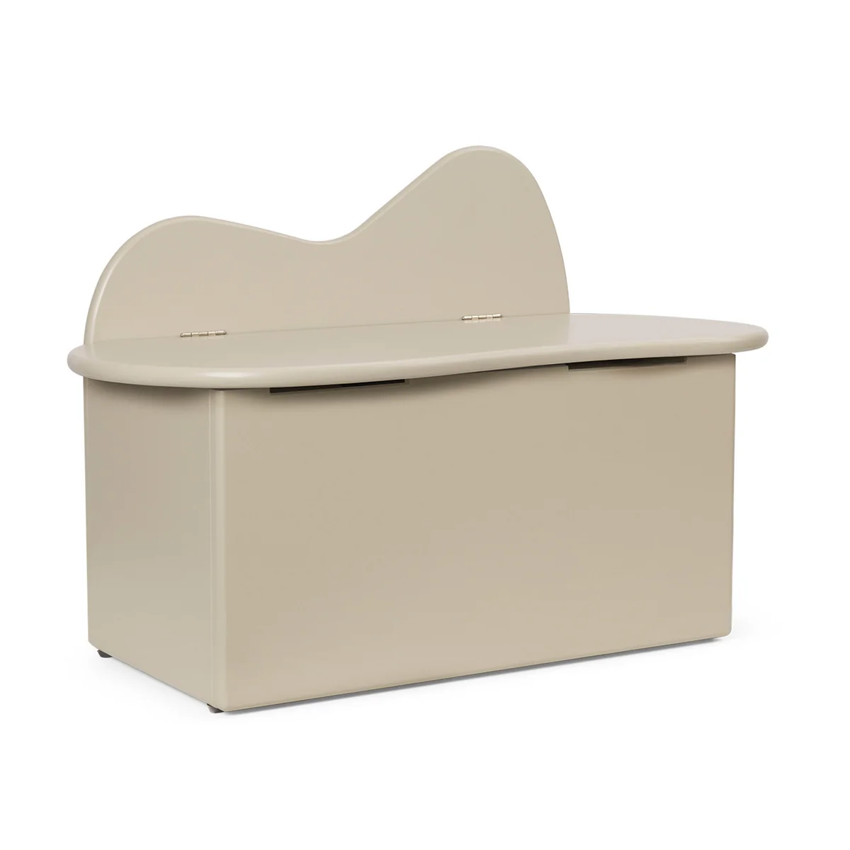 Ferm Living - Slope Banc de rangement pour enfants, cashmere Ferm Living - Slope Banc de rangement pour enfants, cashmere