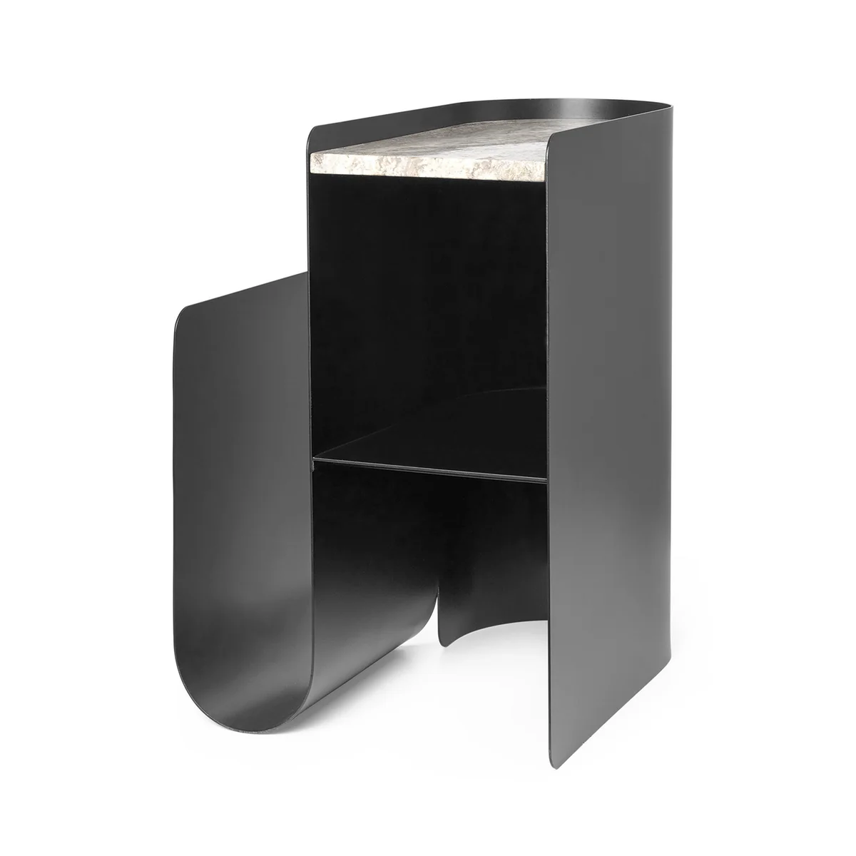 Ferm Living - Vault Table d'appoint, noir Ferm Living - Vault Table d'appoint, noir