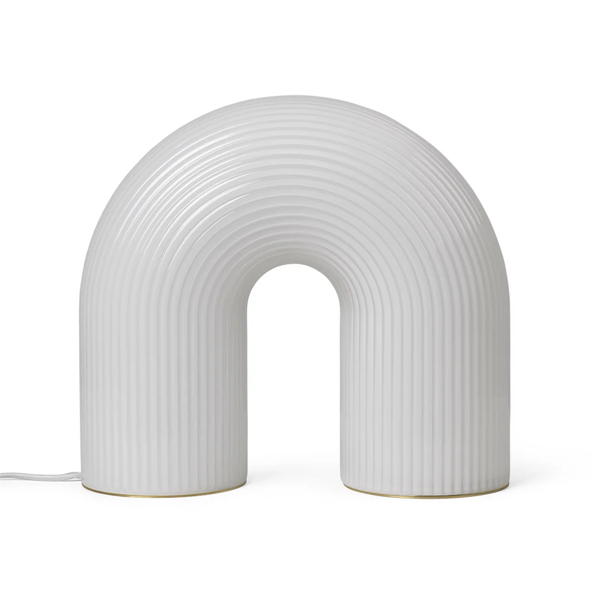Ferm Living - Vuelta LED Lampadaire, blanc