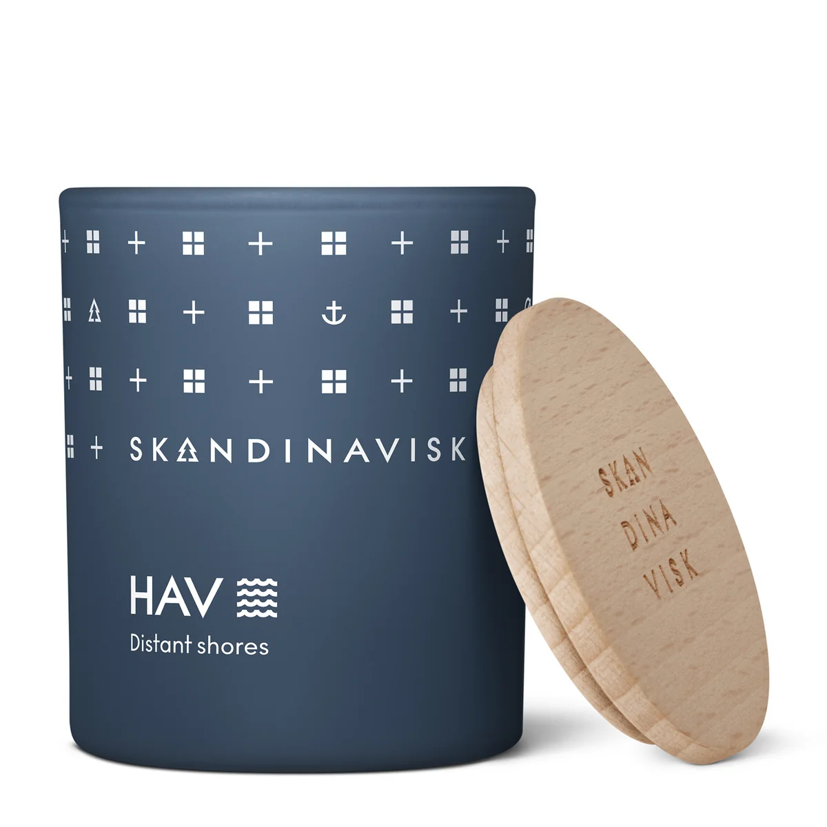 Skandinavisk - Bougie parfumée avec couvercle Ø 5,1 cm, Hav Skandinavisk - Bougie parfumée avec couvercle Ø 5,1 cm, Hav