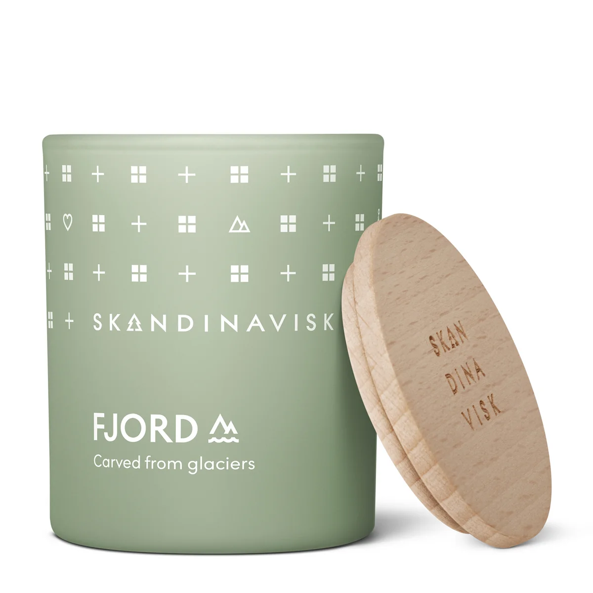 Skandinavisk - Bougie parfumée avec couvercle Ø 5,1 cm, Fjord Skandinavisk - Bougie parfumée avec couvercle Ø 5,1 cm, Fjord
