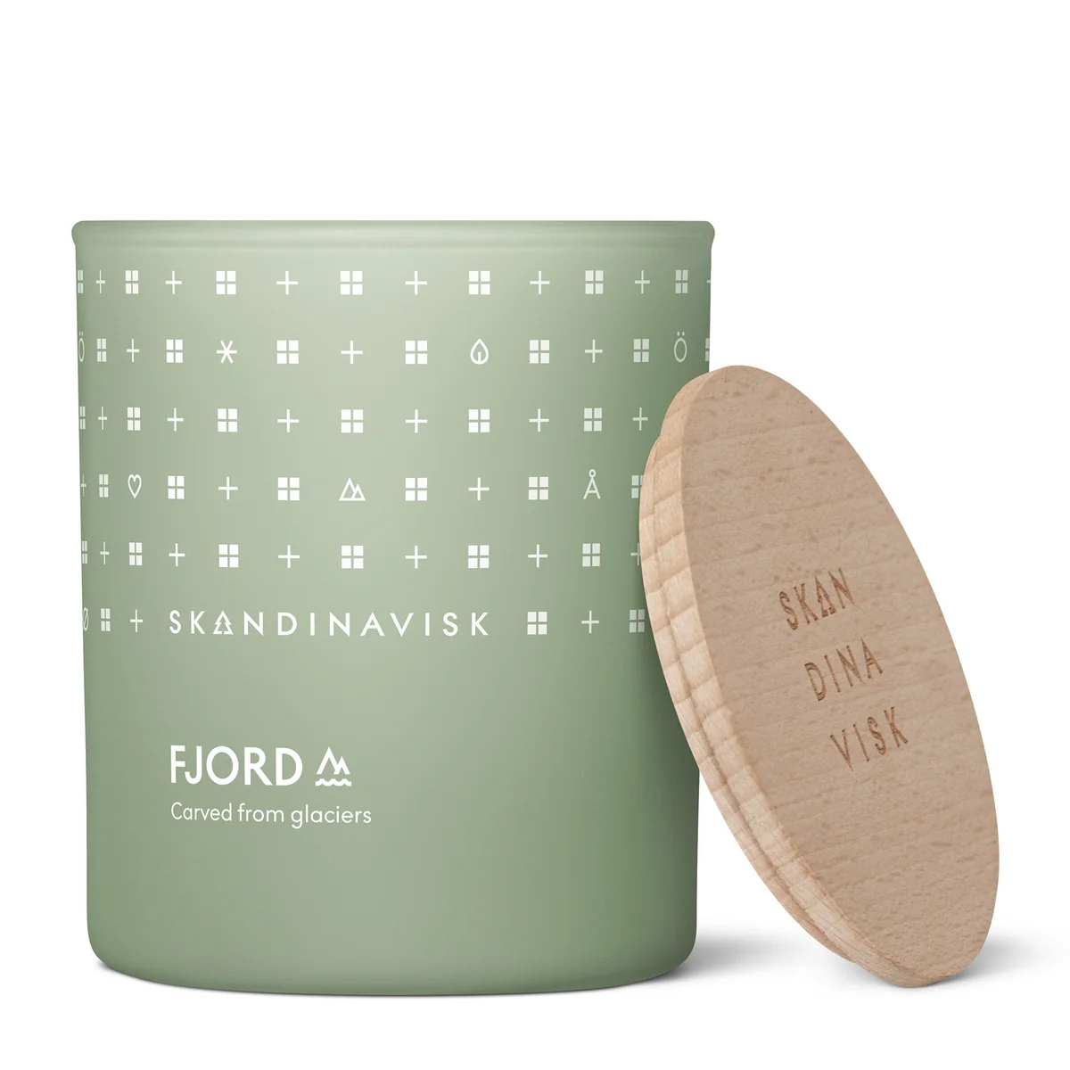 Skandinavisk - Bougie parfumée avec couvercle Ø 7,9 cm, Fjord Skandinavisk - Bougie parfumée avec couvercle Ø 7,9 cm, Fjord