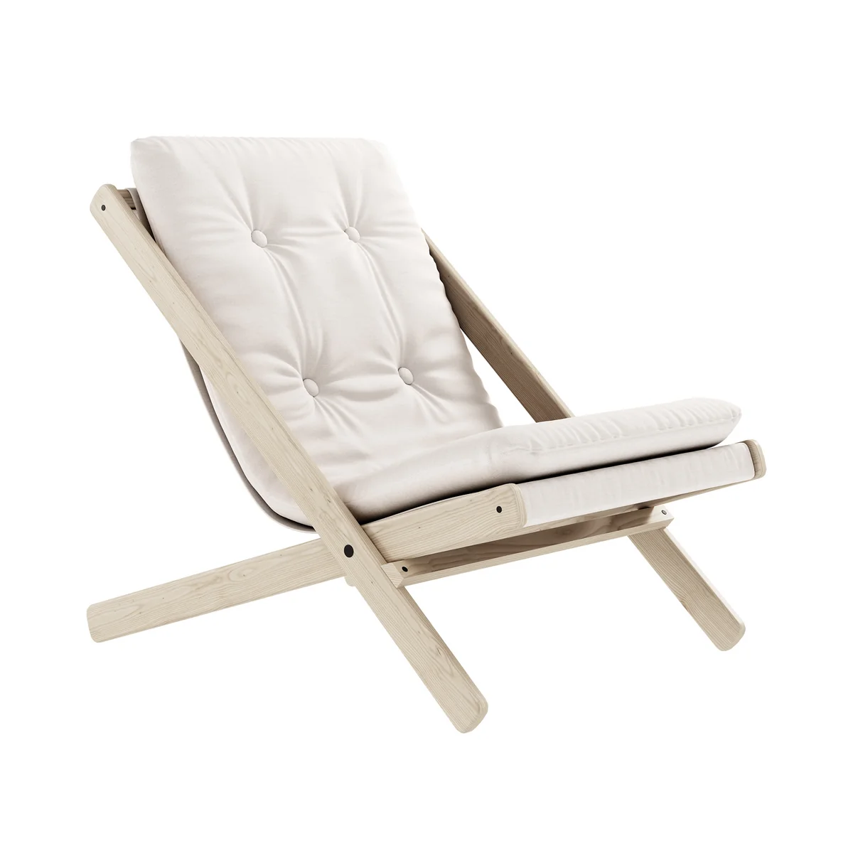 Karup - Boogie Chaise pliante, hêtre / blanc (401) Karup - Boogie Chaise pliante, hêtre / blanc (401)