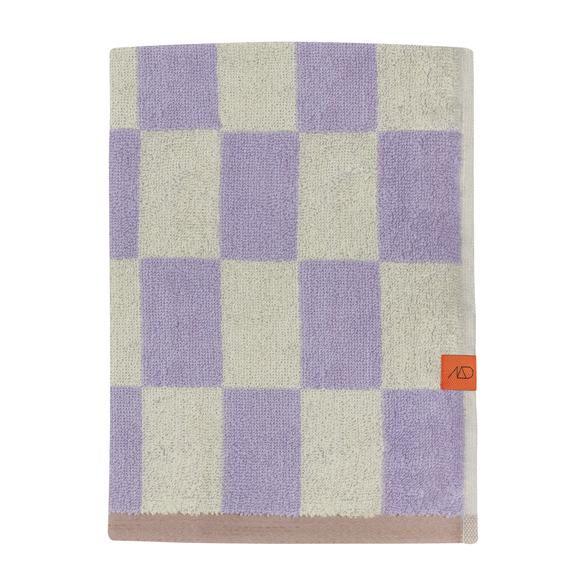 mette ditmer - retro serviette de bain, 70 cm x 133 cm, lilas
