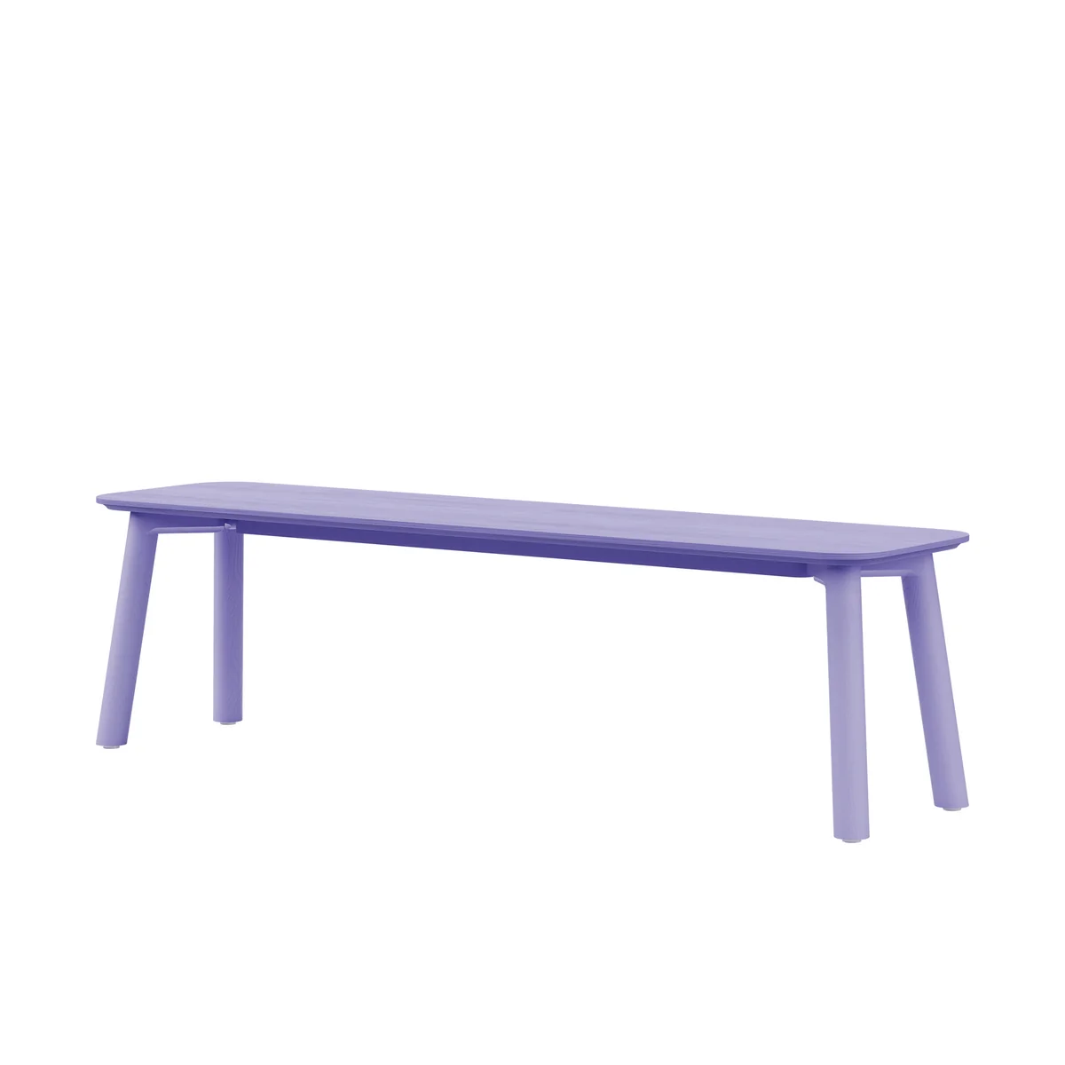 OUT Objekte unserer Tage - Meyer Color Banc 180 x 40 cm, frêne laqué, lilas