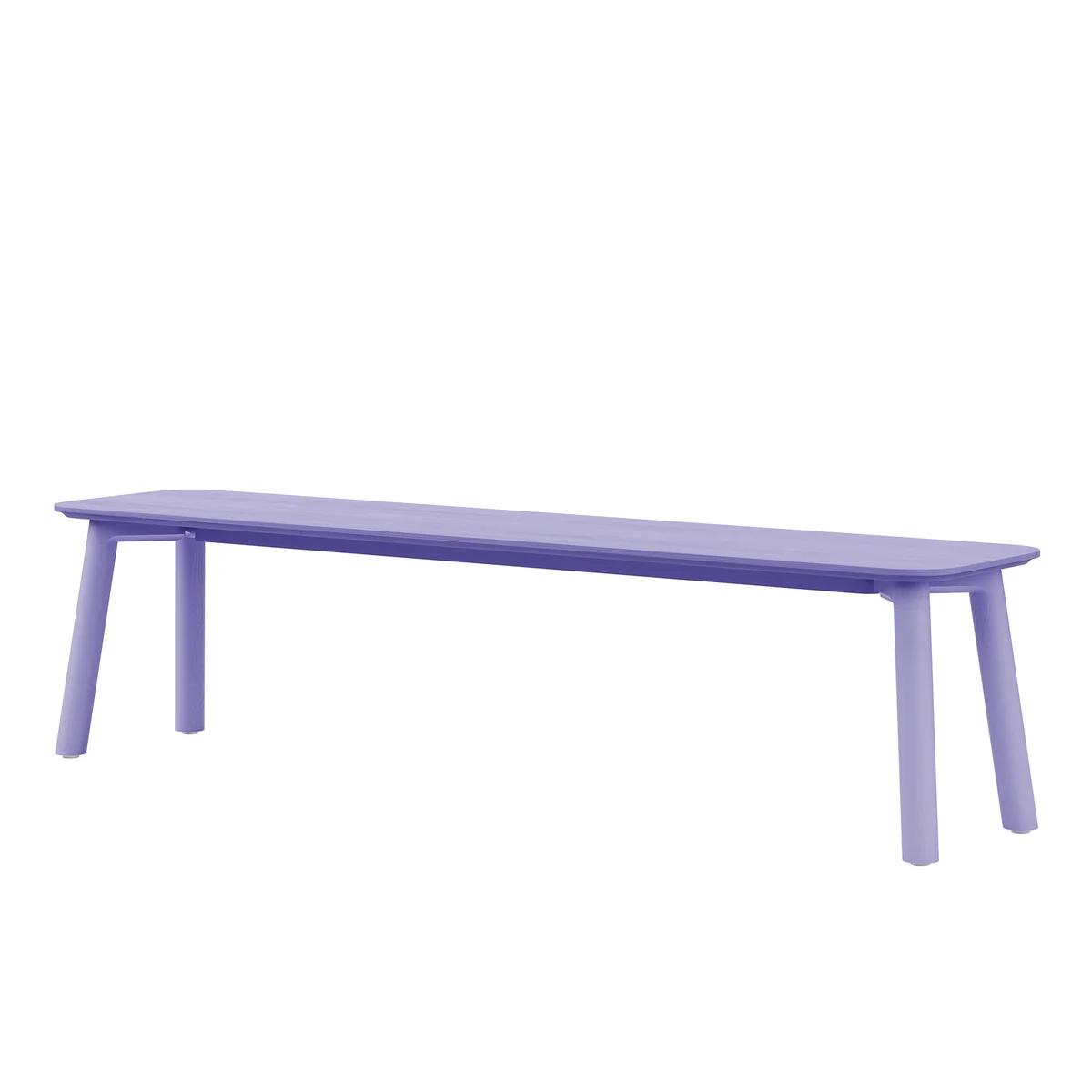 OUT Objekte unserer Tage - Meyer Color Banc 160 x 40 cm, frêne laqué, lilas