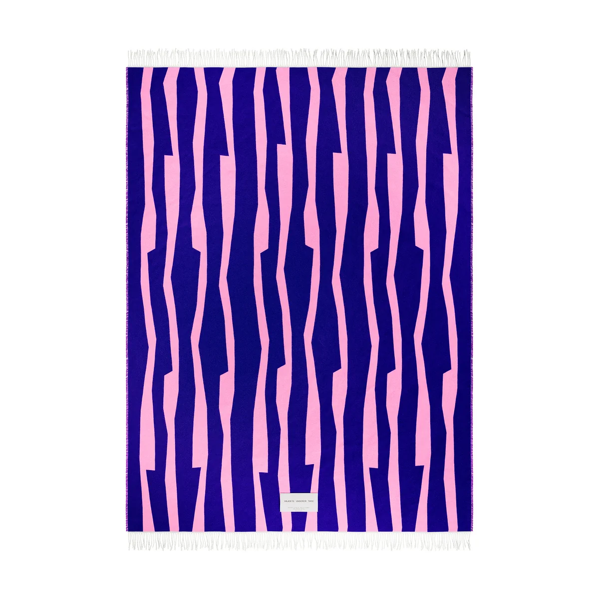 OUT Objekte unserer Tage - Seidel Couverture Me Time, outremer / rose