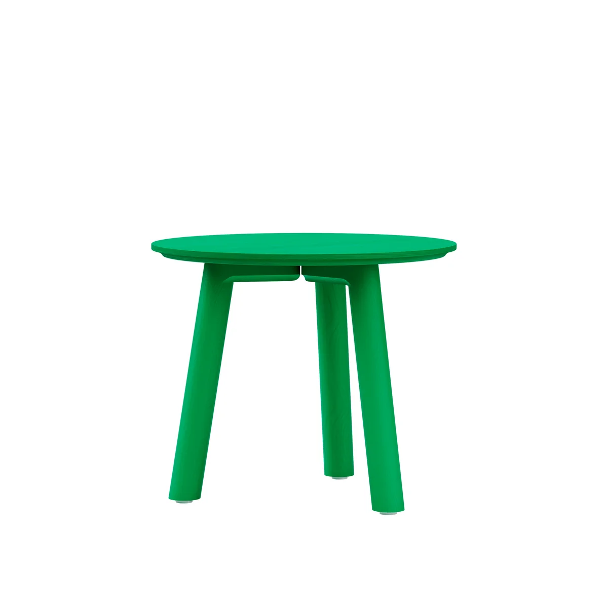 OUT Objekte unserer Tage - Meyer Color Table basse Medium H 45 cm, frêne laqué, émeraude